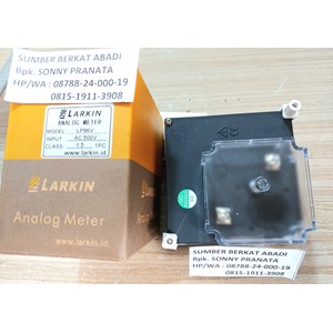 larkin lp96v analog meter ac volt meter jarum 0 - 500 vac - 96 x 96 mm-3