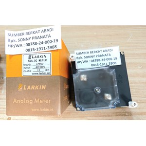 larkin lp96v analog meter ac volt meter jarum 0 - 500 vac - 96 x 96 mm-5