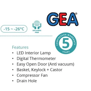 chest freezer gea ab-318-r-1