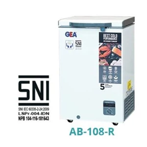 chest freezer gea ab-108-r