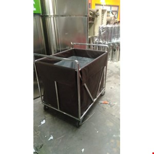 linen trolley / troli laundry / laundry trolley