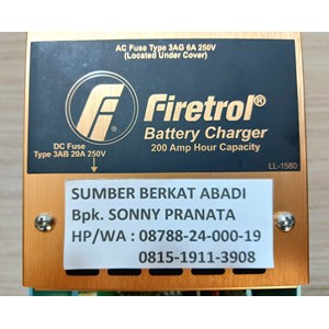 firetrol 3ag 6a 250v battery charger 200ah 3ab 20a 250v ll-1580 as2001-3