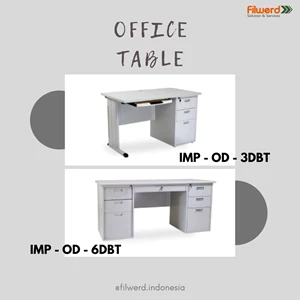 office table - meja kerja - meja staff - meja manager - furniture-1