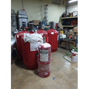 refill fm200, novec, inergen (fire suppression system)
