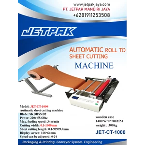 automatic roll to sheet cutting machine jet-ct-1000