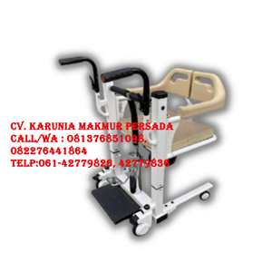 kursi roda transfer pasien bab commode chair transport semi hidrolik g