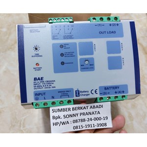 battery charger bae cbi2420ap cbi-2420ap cbi 2420ap - 24v 20a 1 phase