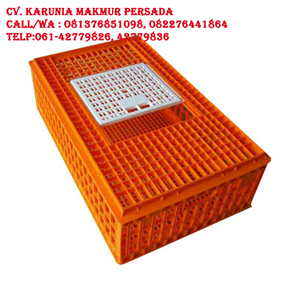 keranjang plastik ayam besar (orange)
