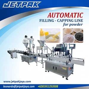 automatic filling-capping line for powder-1