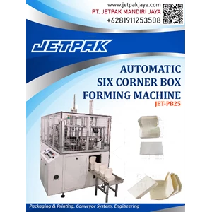 automatic six corner box forming machine