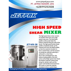 high speed shear mixer