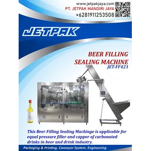 beer filling sealing machine jet-ff421