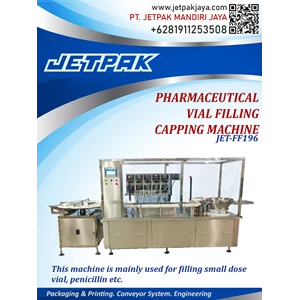 pharmaceutical vial filling capping machine jet-ff196