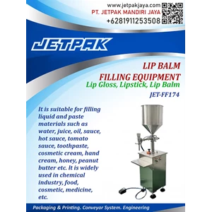 lip balm filling equipment jet-ff174