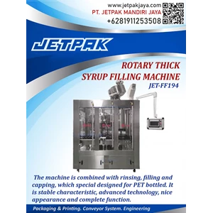 rotary thick syrup filling machine jet-ff194