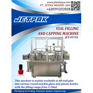vial filling and capping machine jet-ff193