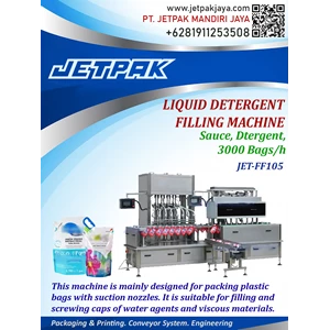 liquid detergent filling machine jet-ff105