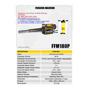 mesin fogging type ffm 180p
