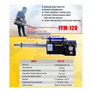 mesin fogging ffm 120 alat semprot nyamuk foging