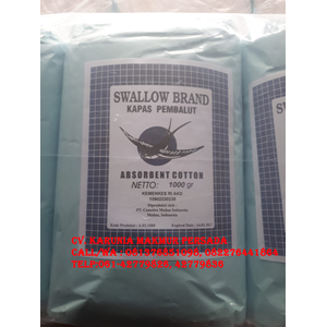 kapas pembalut swallow 1 kg untuk p3k-1