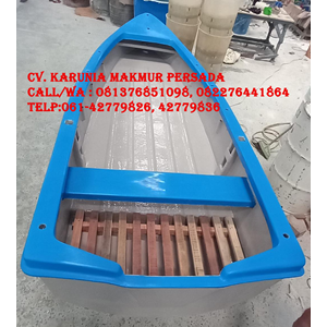 perahu / sampan / kapal dayung fiber