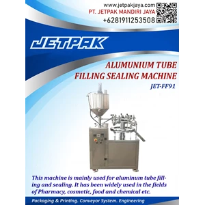 alumunium tube filling sealing machine jet-ff91