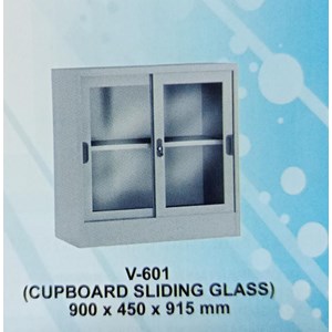 lemari arsip besi merk vip cup board sliding glass