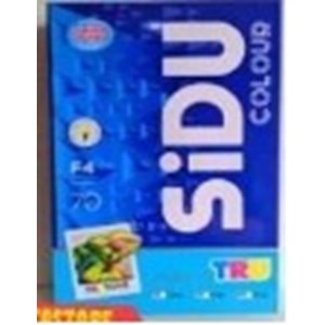 kertas f4 warna biru muda merk sinar dunia, ukuran f4/folio 215 x 330