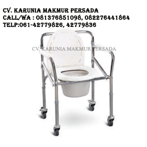 commode chair dengan roda gea fs 696 / kursi buang air gea fs 696
