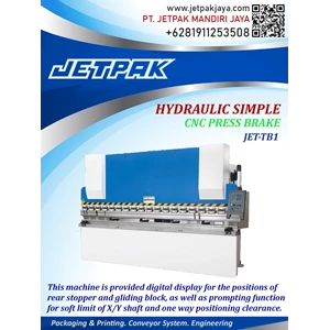 hydraaulic simple cnc press brake jet-tb1
