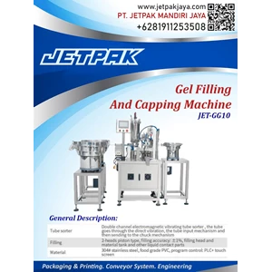 gel filling and capping machine jet-gg10