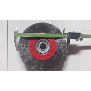 wheel brush stainless steel wire sikat roda kawat ss-1