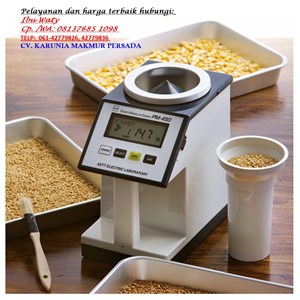 kett pm-450 (versi. 4523) penguji kadar air biji-bijian dan kopi
