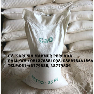kapur tohor / cao / quicklime / kalsium oksida / calcium oxide