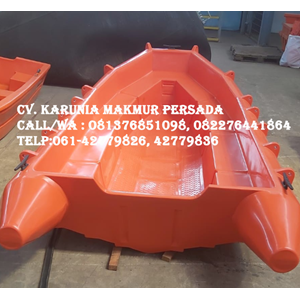 perahu boat 3,7m kapasitas 8 orang rescue boat