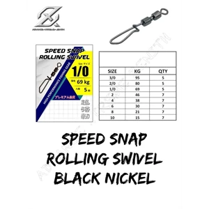 swivel - speed snap rolling swivel bn
