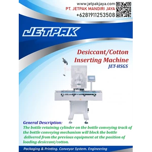 desiccant/cotton inserting machine jet-hsgs