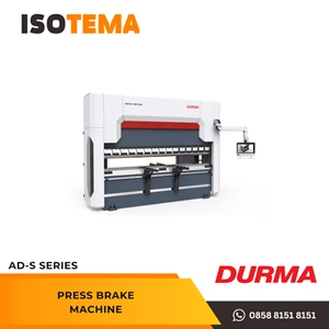 durma press brake machine ad-s series (mesin press)