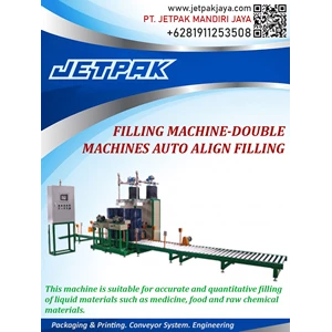 filling machine double machines auto align filling