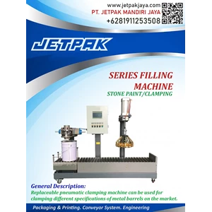 series filling machine stone paint/clamping