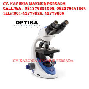 mikroskop binokuler optika b-192 / microscope optika b-192 italy
