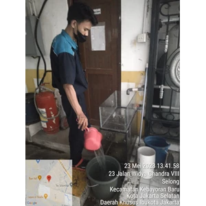 office boy/girl pengurasan air basment di fash lab 23/05/2023