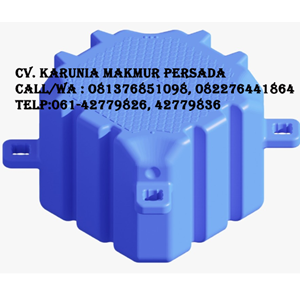floating dock kubus apung hdpe - perlengkapan dermaga