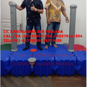 kubus apung ( floating cubes) untuk perlengkapan dermaga / pariwisata