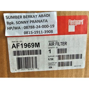 fleetguard af1969m af-1969m af 1969m air filter af1969 m af 1969 m-1