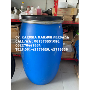 drum fiber / drum plastik pakai klem