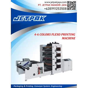 4-6 colors flexo printing machine