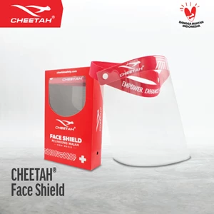 cheetah face shield