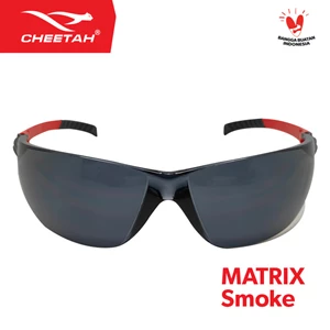 cheetah safety glasses matrix smoke