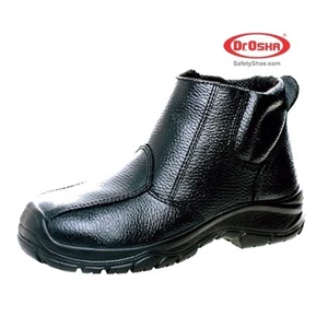 dr.osha safety shoes sepatu - 3225 - pu - jaguar ankle boot-1